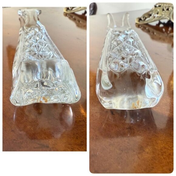 Vintage Anchor Hocking WEXFORD Pattern GLASS Fork for Serving - Picture 10 of 10